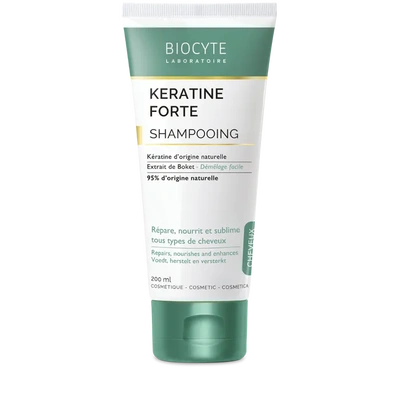 法国版Biocyte Keratine Forte 洗发液 植物提取200ml