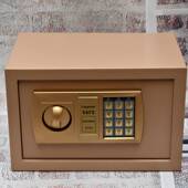 隐形防盗家用小型迷你保险箱电子密码 保管柜 办公保险柜收银投币式