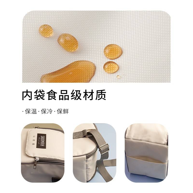 盒冷族温饭包保上温饭藏无品牌/温保保盒袋加水厚手提袋班桶防包