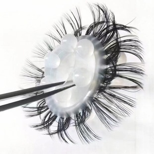 羊眼毛圈羊眼圈入珠马毛男士马尾圈硅胶圈环天然弹力毛圈羊眼毛圈