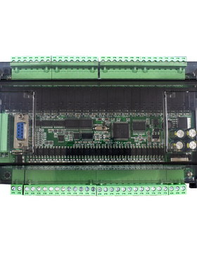 plc工控板控制器国产简易可编程式fx3u-48MR/48MTplc