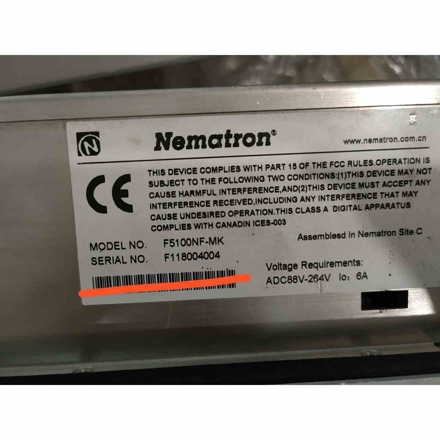 Nematron 触摸屏 F5100NF-MK 议，不是实价