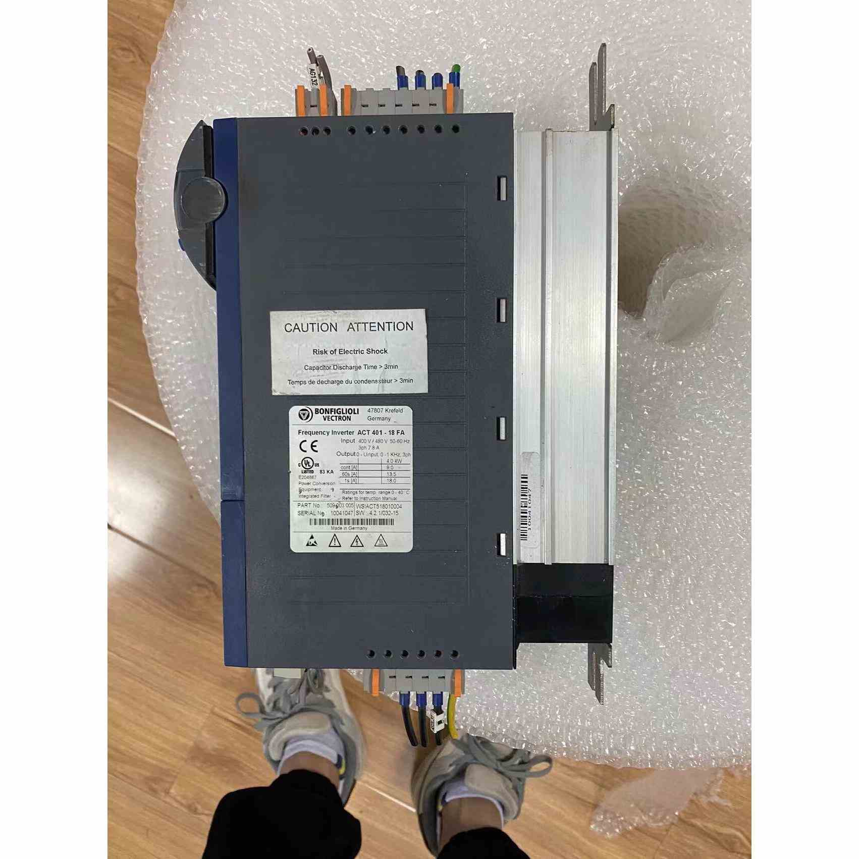 ACT401-18FA 二手拆机 邦飞利变频器 4KW380，不是实价