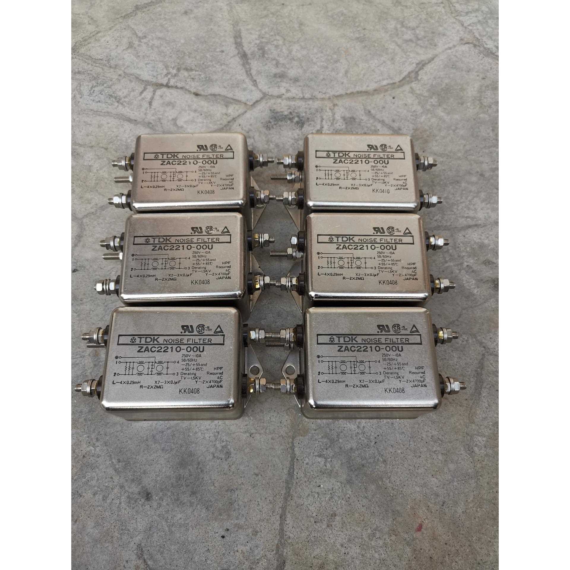 二手TDK电源滤波器ZAC2210-00U进口250V10A,不是实价