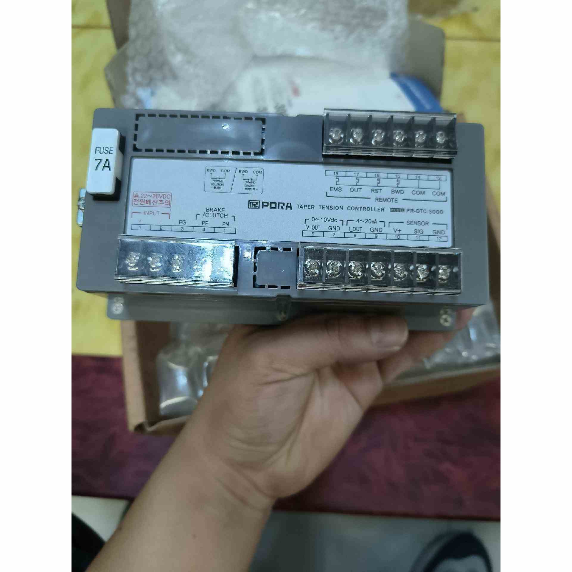 韩国保罗PORA PR-DTC-3000控制器 ,带包装，不是实价