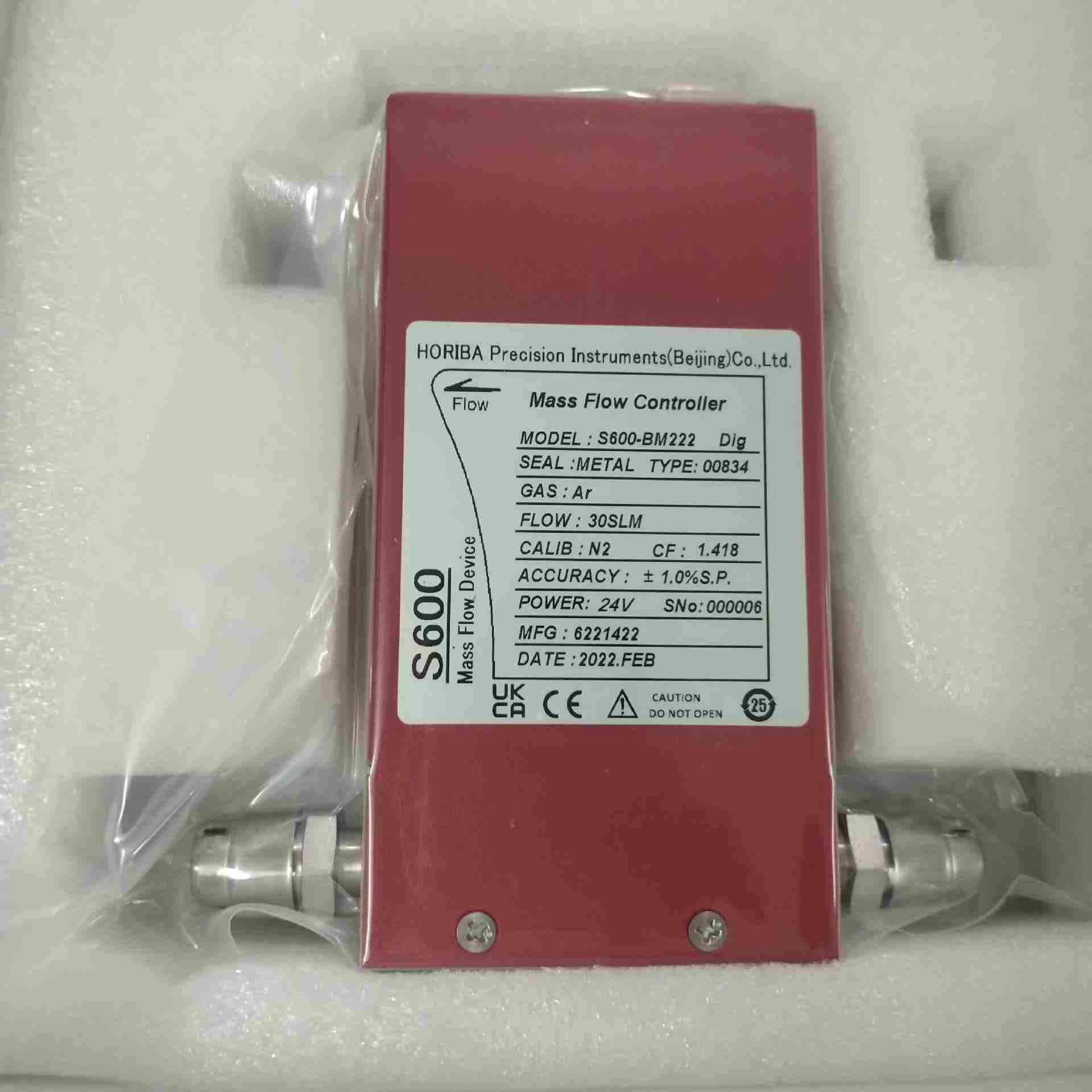 S600-BM222 AR 30SLM HORIBA流量计，不是实价
