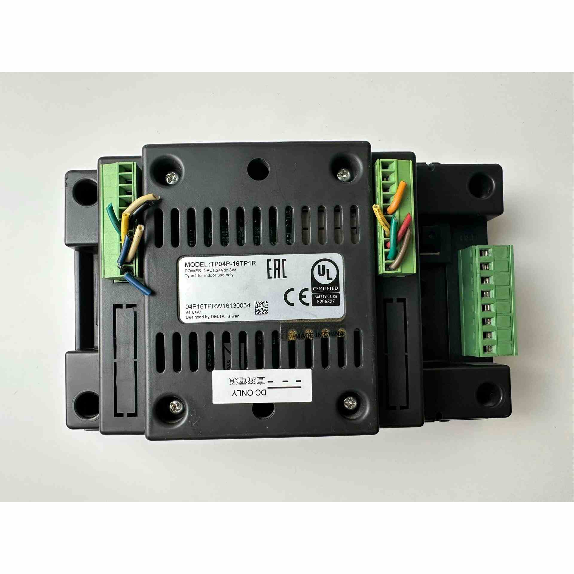 台达文本PLC一体机TP04P-16TP1R，拆机，，不是实价