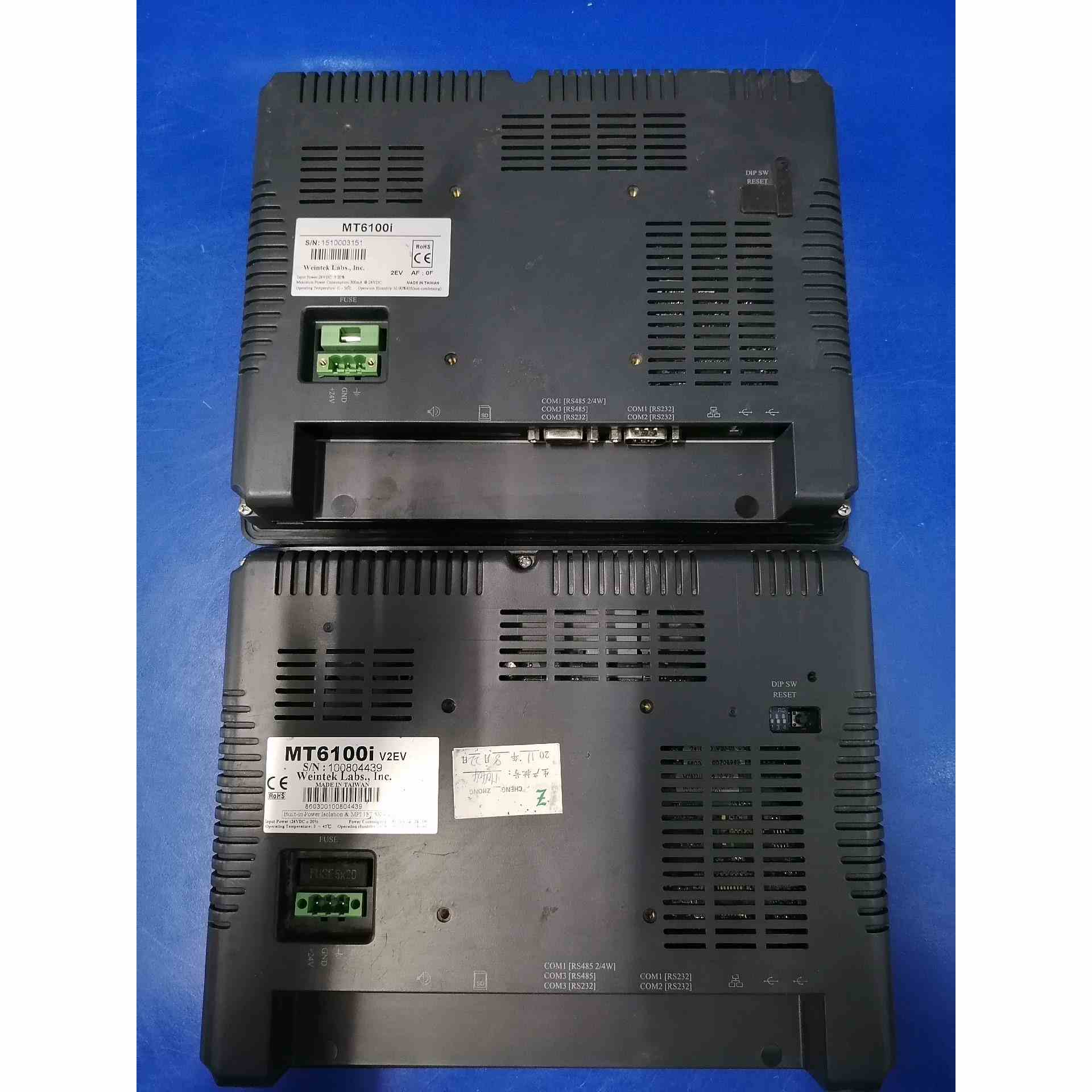 威纶通触摸屏MT6100i，MT6100i V2EV，正常拆，不是实价