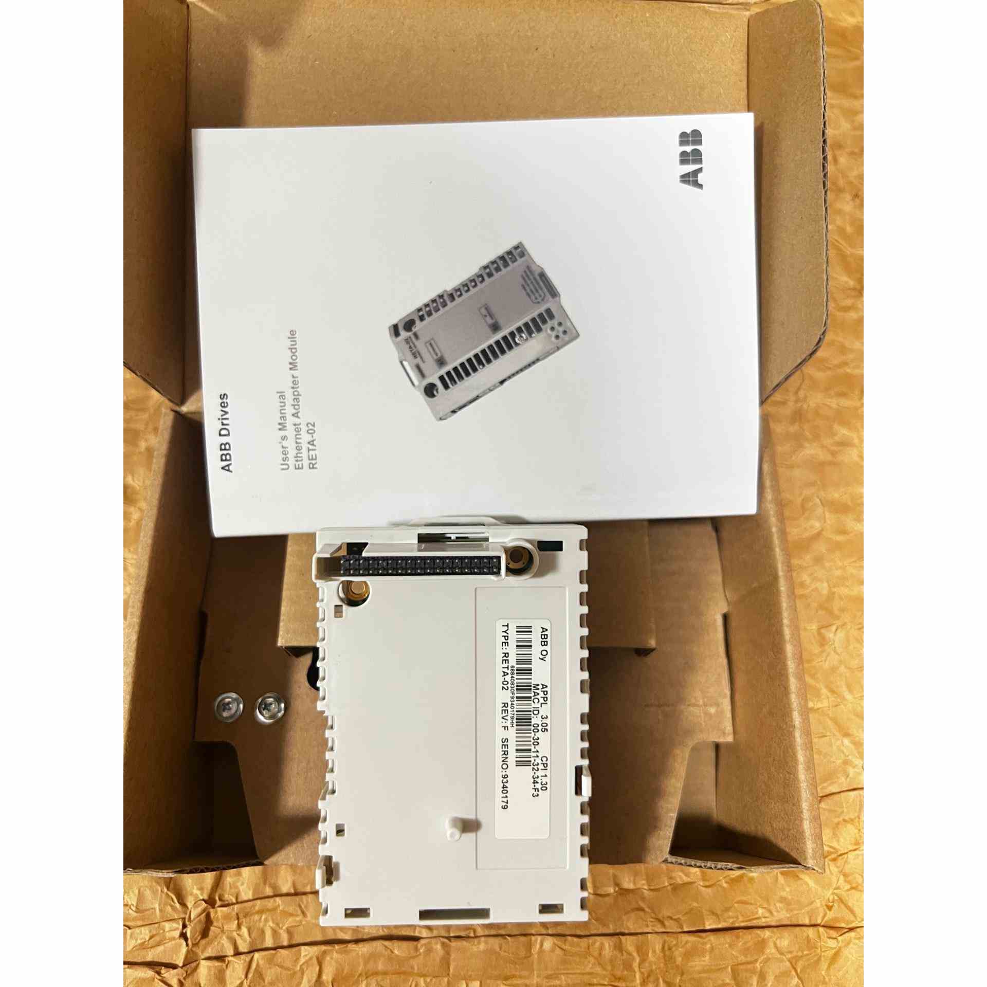 RETA-02 ABB变频器以太网通讯模块，链，，不是实价