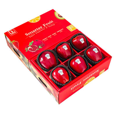 顺丰2.5斤约6个礼盒装美国进口红苹果红蛇果新鲜水果高端送礼