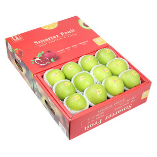礼盒装3斤约9个新西兰进口青苹果青蛇果新鲜水果酸味孕妇辅食高端
