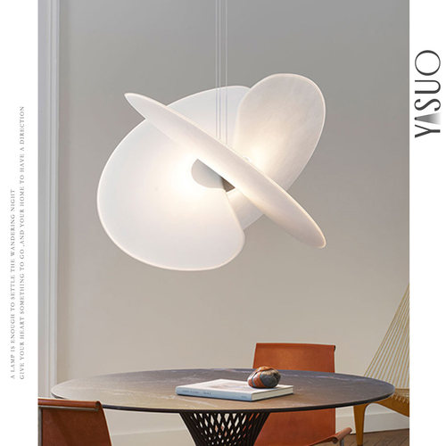 北欧创意Levante复式蚕丝餐厅吊灯loft楼梯别墅客厅艺术卧室灯具