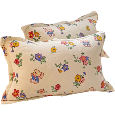 加厚牛奶绒枕套枕头套子