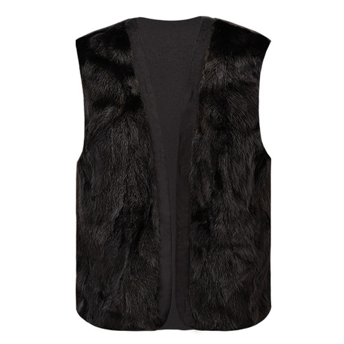 纯貂绒M65夹克内胆马甲