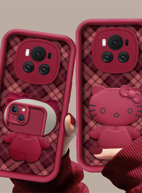 适用于荣耀magi6手机壳magic6Pro保护套magic5新款magic4简约magic镜头加高防摔硅胶高级感不顶膜布纹天眼阶