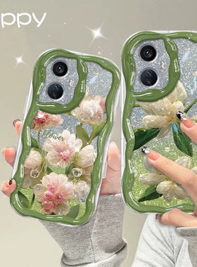 适用于vivoy77手机壳新款vivoy77e硅胶软壳y76s镜头全包y73s简约个性y70s水晶花y52s渐变闪粉y51s女款保护套