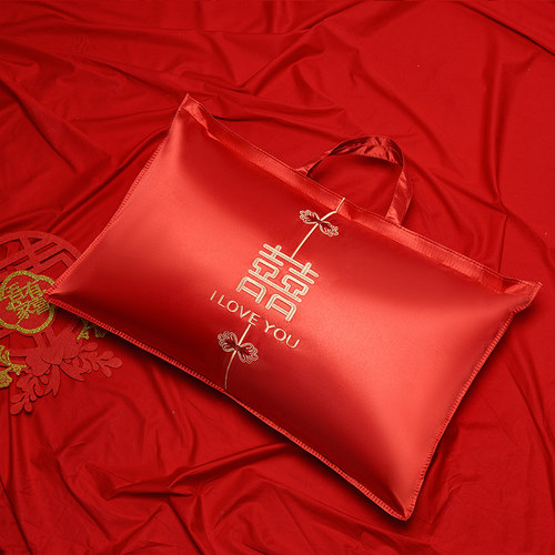 陪嫁枕头收纳袋结婚牛津布包装袋