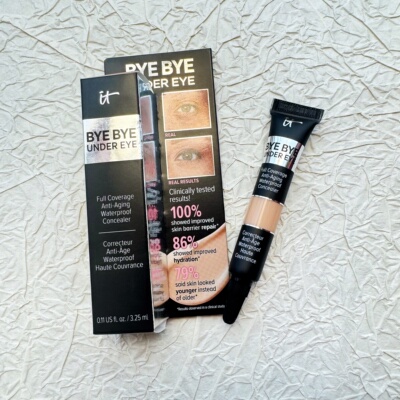 美国IT cosmetics 黑眼圈bye bye眼部遮瑕膏遮盖黑眼圈痘印斑点~~