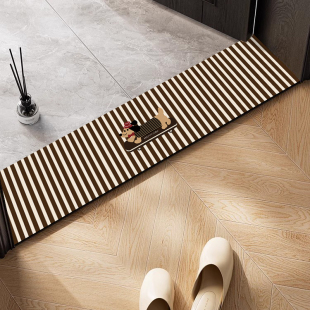 卡通浴室门槛石极窄地垫硅藻泥吸水脚垫厕所长条形地毯超薄不卡门