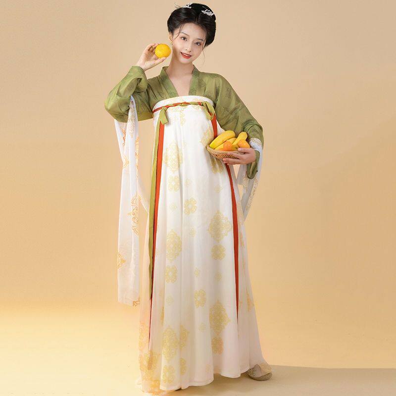 성인 HANFU 여성 봄 여름 가을 새로운 긴팔 TH