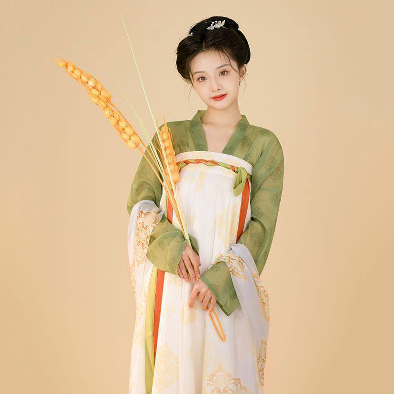 성인 HANFU 여성 봄 여름 가을 새로운 긴팔 TH
