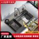厨房洗菜盆大单水槽304不锈钢水槽台下洗碗槽家用加厚洗菜池水池