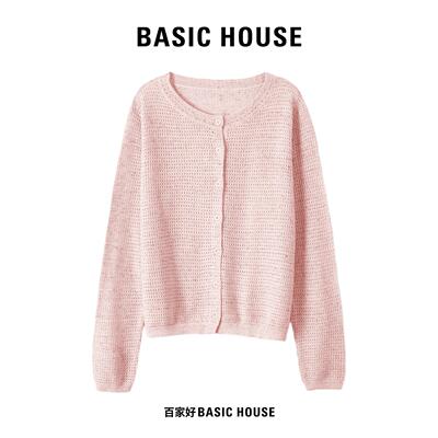 百家好针织衫女2025早秋新品百搭
