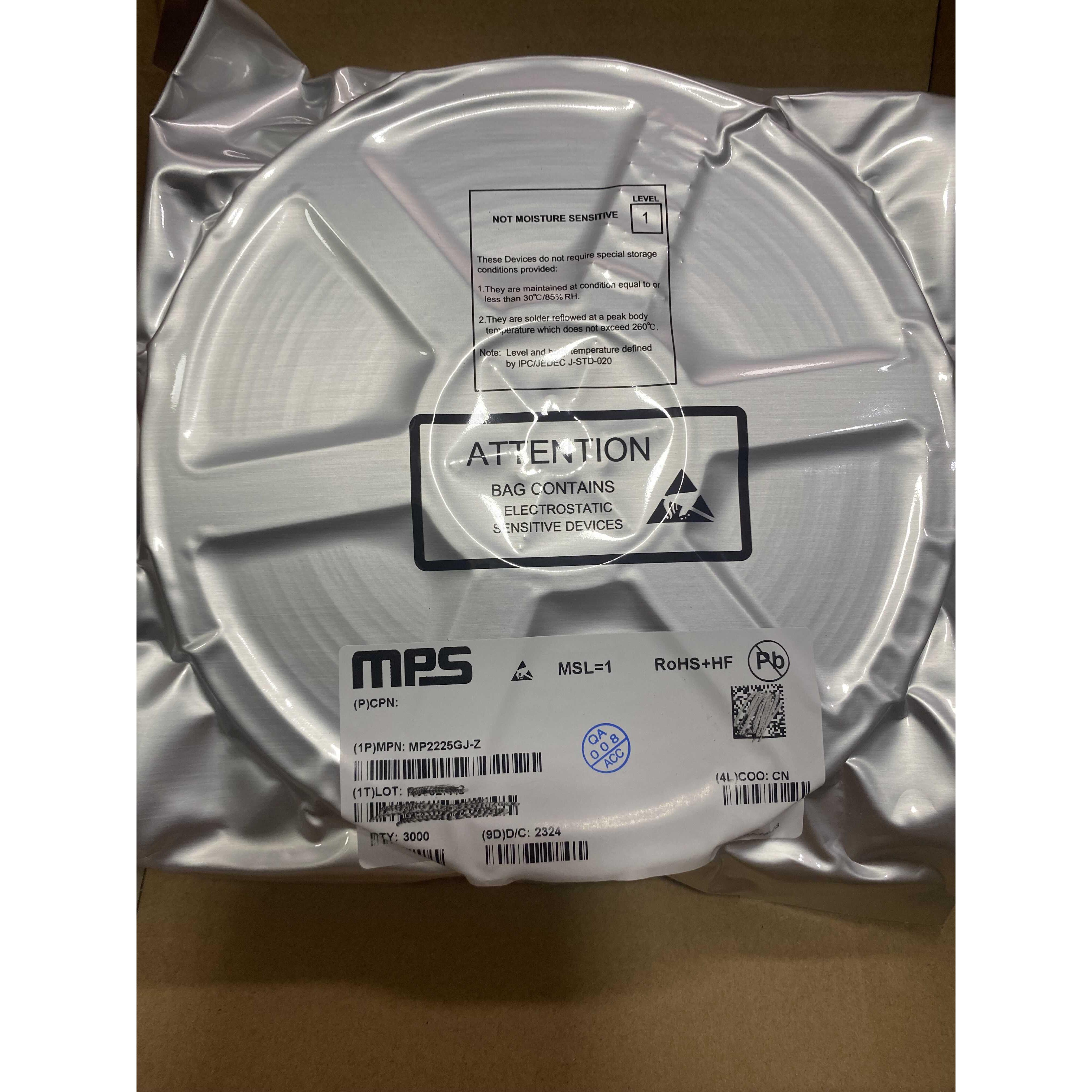 全新原装正品 MP2225GJ-Z 封装SOT-23-8 同步降压转换器 DC-DC*