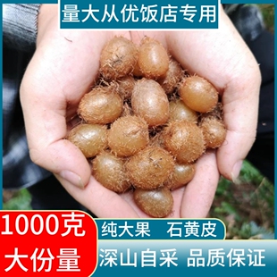 纯野生石黄皮化狗儿马骝卵肾蕨果新鲜石黄皮中药材精选500克大果