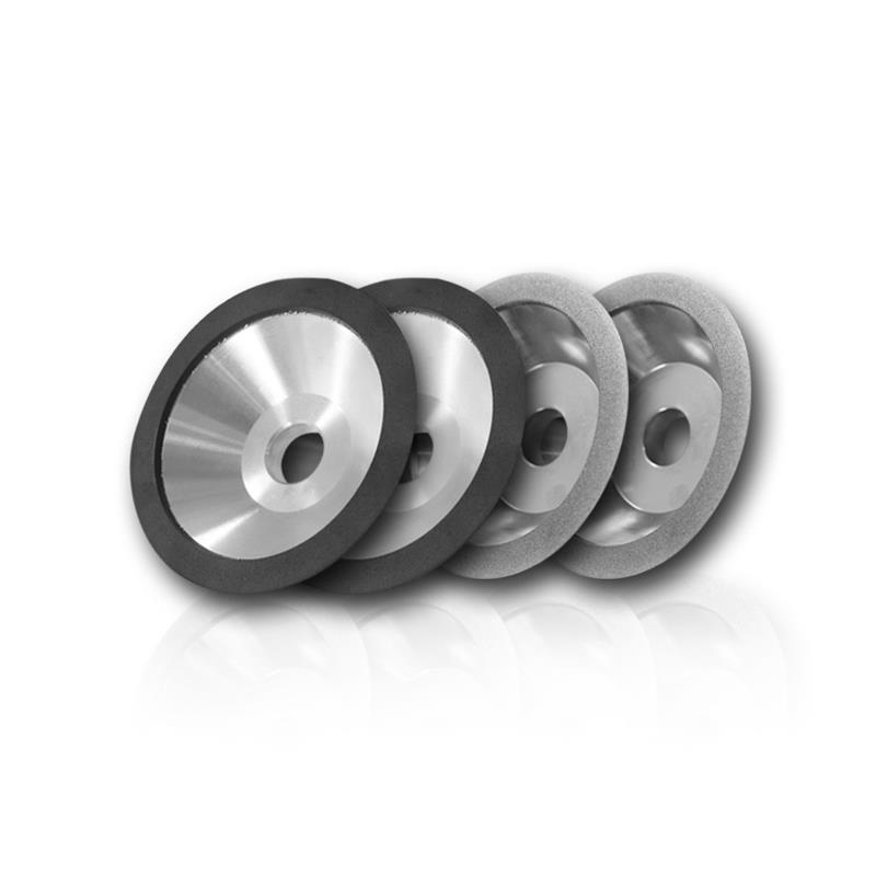 NHK碗型金刚石砂轮磨刀机钻石电镀铣刀钨钢合金碗形树脂45沙轮