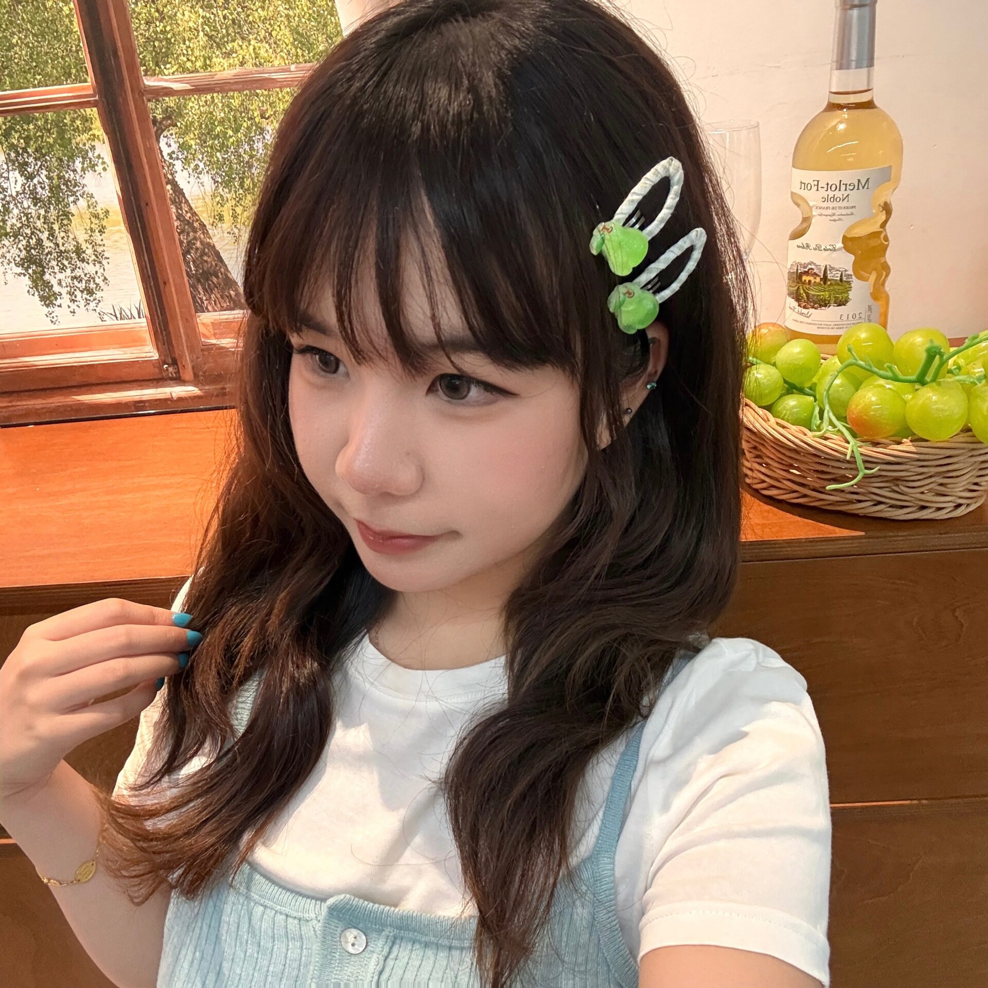 质量严选新款水果套装少女BB夹可