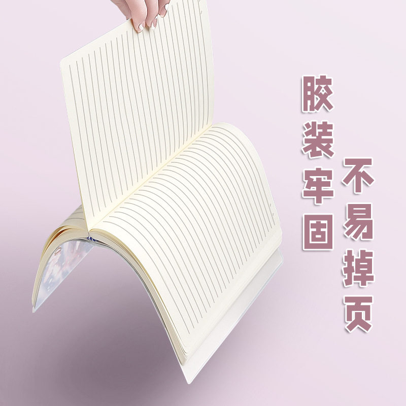 新款蝴蝶3db5胶套笔记本高颜值加