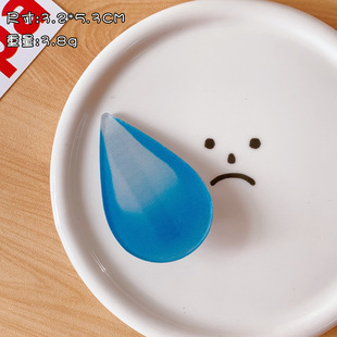 品质优品汗滴发夹流汗夹黄豆愤怒侧边夹子头饰水滴无语发卡刘海夹