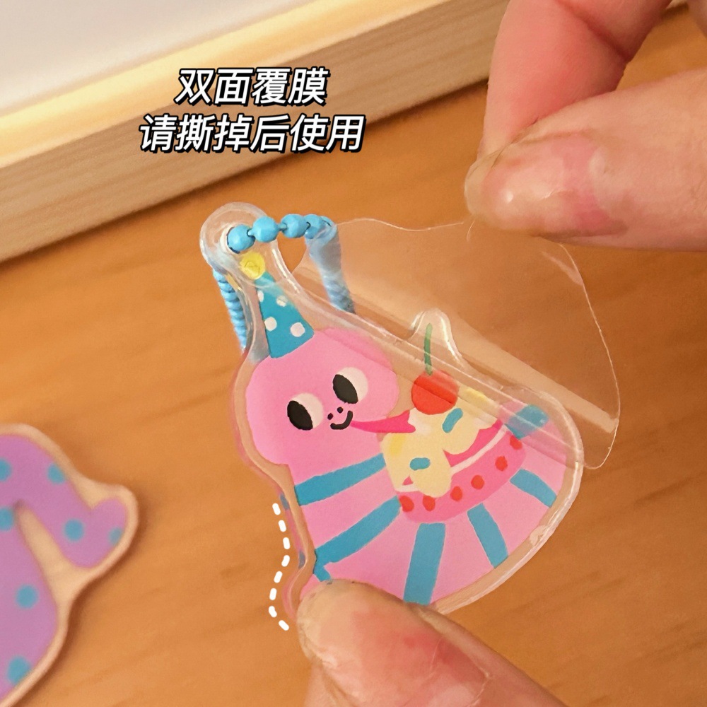 礼品奖品可爱小蛇挂件蛇年卡通礼物闺蜜情侣钥匙扣挂坠少女挂饰礼