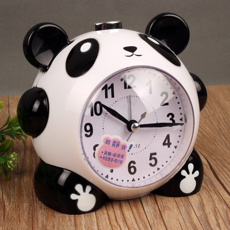 康巴丝卡通音乐儿童女孩闹钟学生用专用起床神器可爱闹铃自律时钟