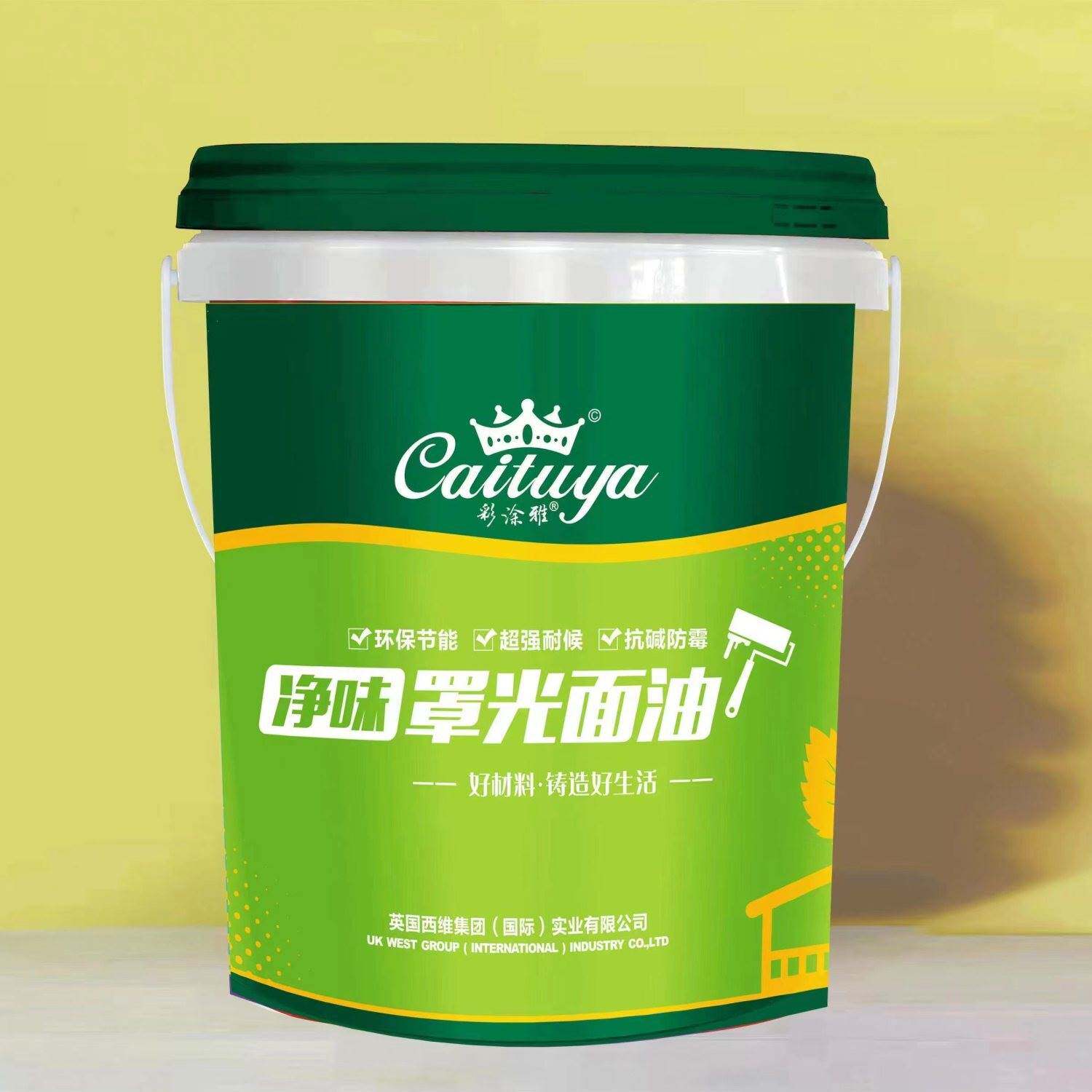 罩面漆透明水性光油哑光内墙乳胶漆墙面墙绘保护漆防水罩光漆