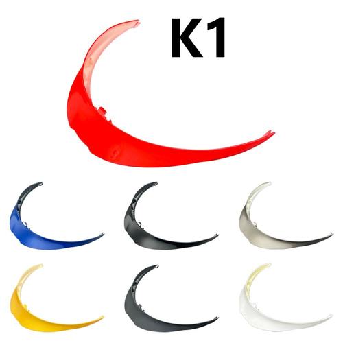 AGV头盔尾翼改装K1头盔尾翼K3SV大尾翼K6扰流板Pista刀锋战士尾翼