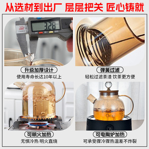 玻璃冷水壶凉家用大容量