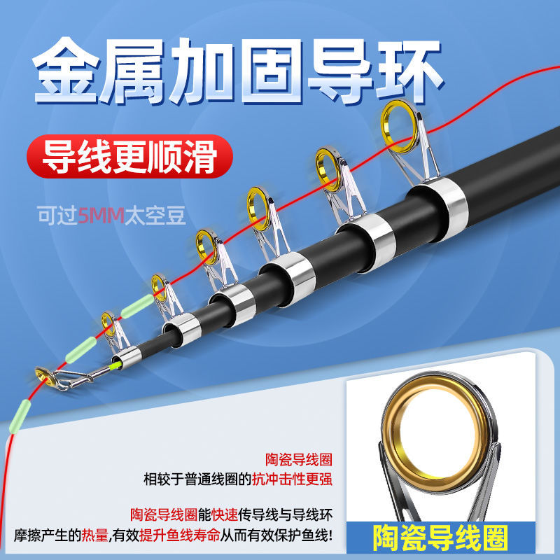 超硬海竿套装海钓鱼竿鲢