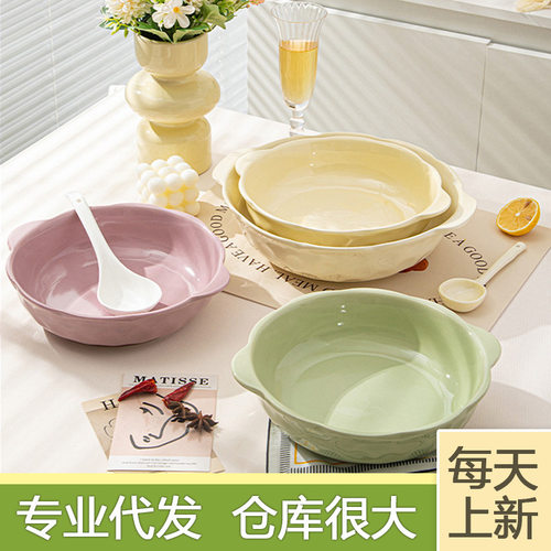 大容量ins风酸菜鱼大盆碗