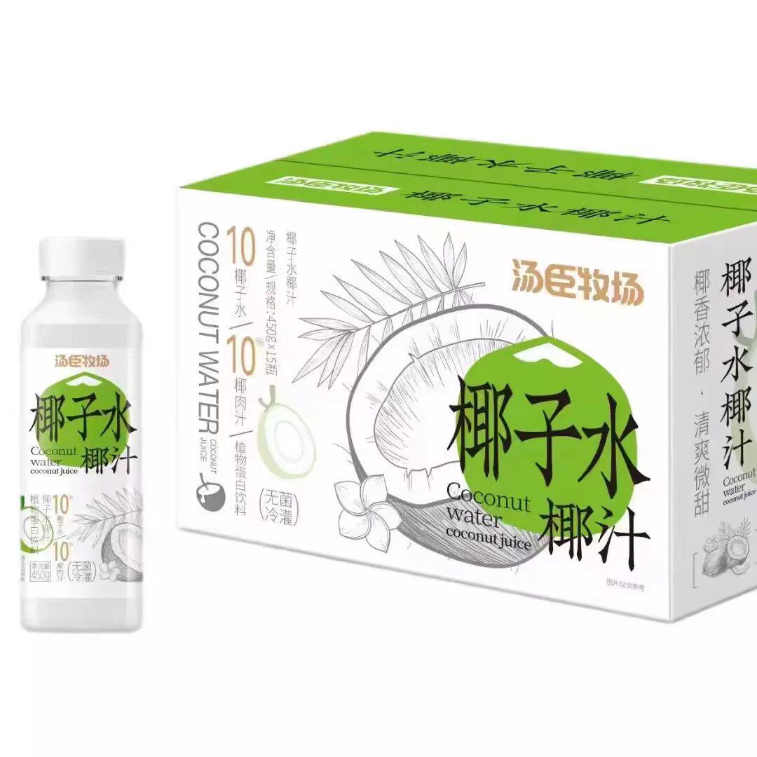 汤臣牧场整箱15瓶椰子水+椰汁