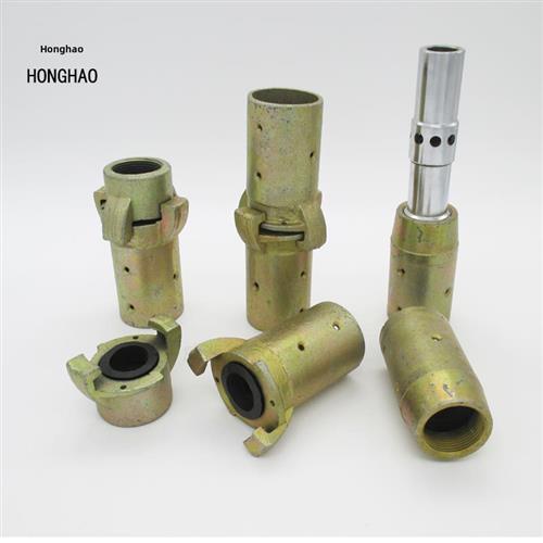 喷砂管龙爪快速接头枪坐式喷砂嘴喷砂枪头高压喷砂机配件密集