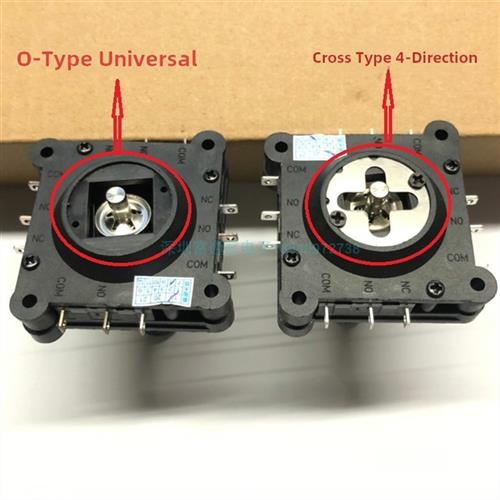 进口开关式摇杆Cv4A-Yq摇臂自覆位360度游戏机摇杆开关Cv4A-Yx
