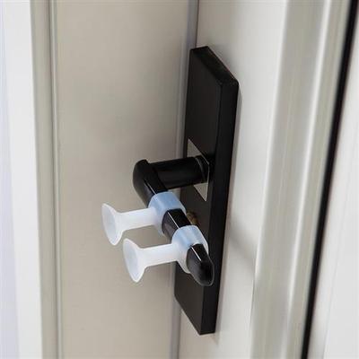 防撞硅胶门吸免打孔门挡器卫生间门把手吸盘门后固定厕所墙吸门阻