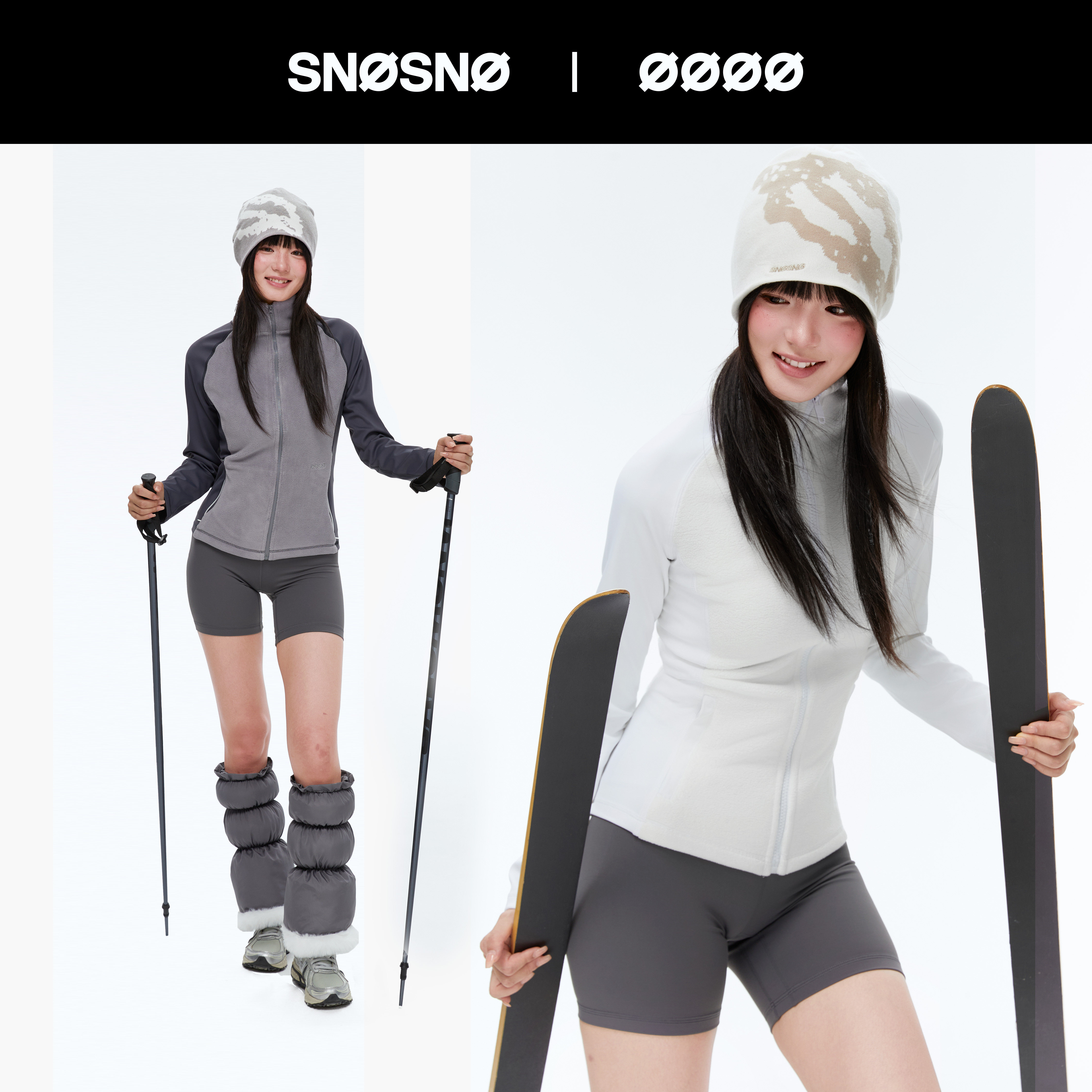 SNOSNO滑雪服内胆修身抓绒衣速干外套户外登山绒保暖内搭上衣