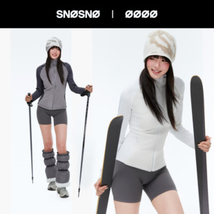 SNOSNO滑雪服内胆修身抓绒衣速干外套户外登山绒保暖内搭上衣