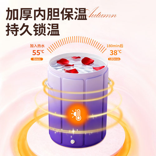 新款8板支撑速排折叠泡脚