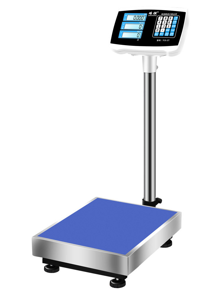 珠恒电子秤台秤100kg精准计数秤150公斤高精度300kg商用计价磅称