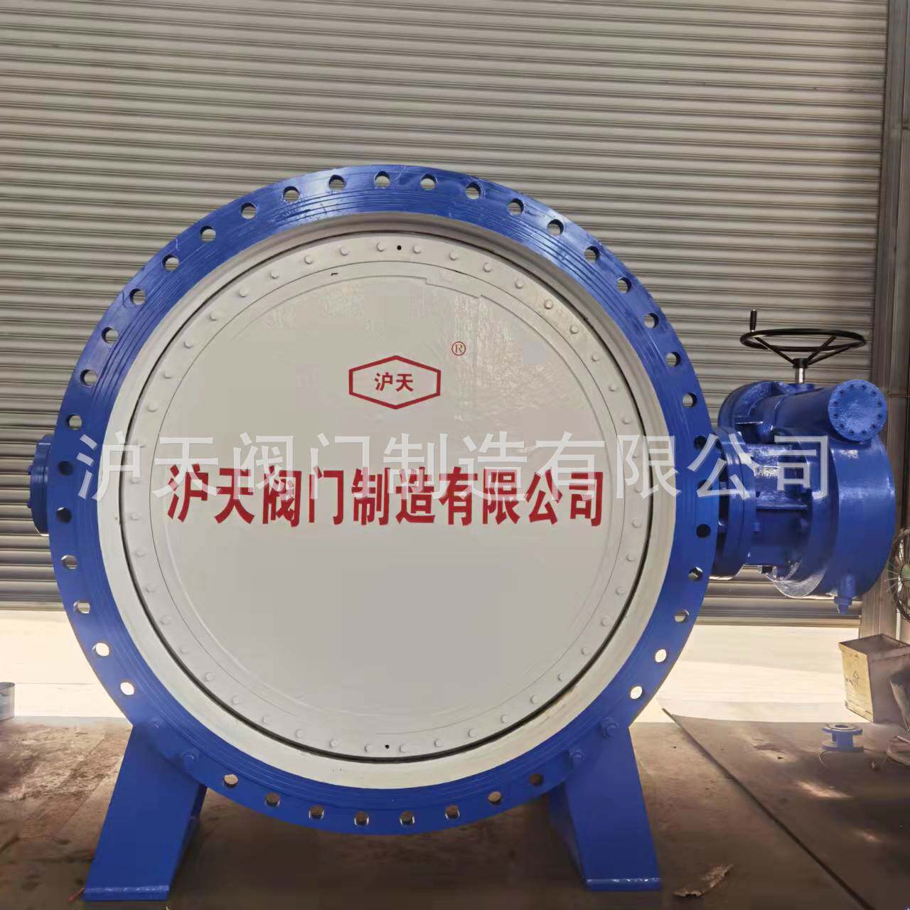 双向压法兰软密封双偏心蝶阀球墨铸铁大口径市政阀门dn100-dn3000