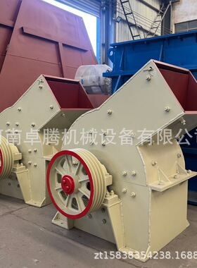 PC-400*600大理石煤矸石锤式破碎机10-15t/h金矿电动锤式制砂机
